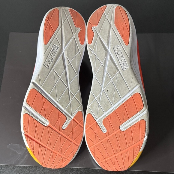 Hoka Rocket X - Orange and Yellow Lightweight Sneakers Athletic Sz 10 M & 11.5 W - Picture 9 of 10
